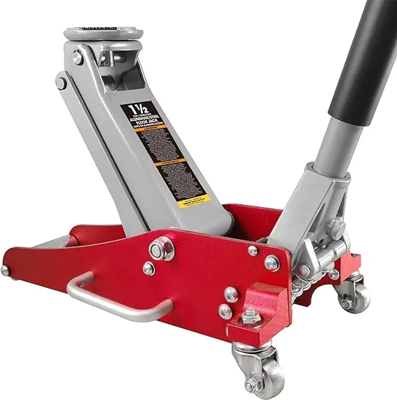 BIG RED AT815016LR 1.5-Ton Low-Profile Aluminum and Steel Floor Jack