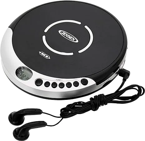 Jensen Portable CD Player with Bass Boost