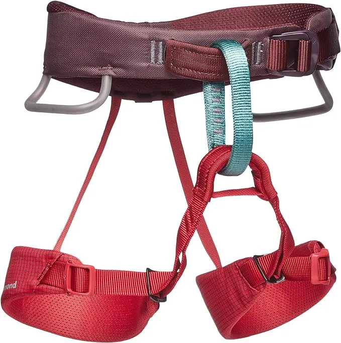 Black Diamond Kids Momentum Harness - Wild Rose