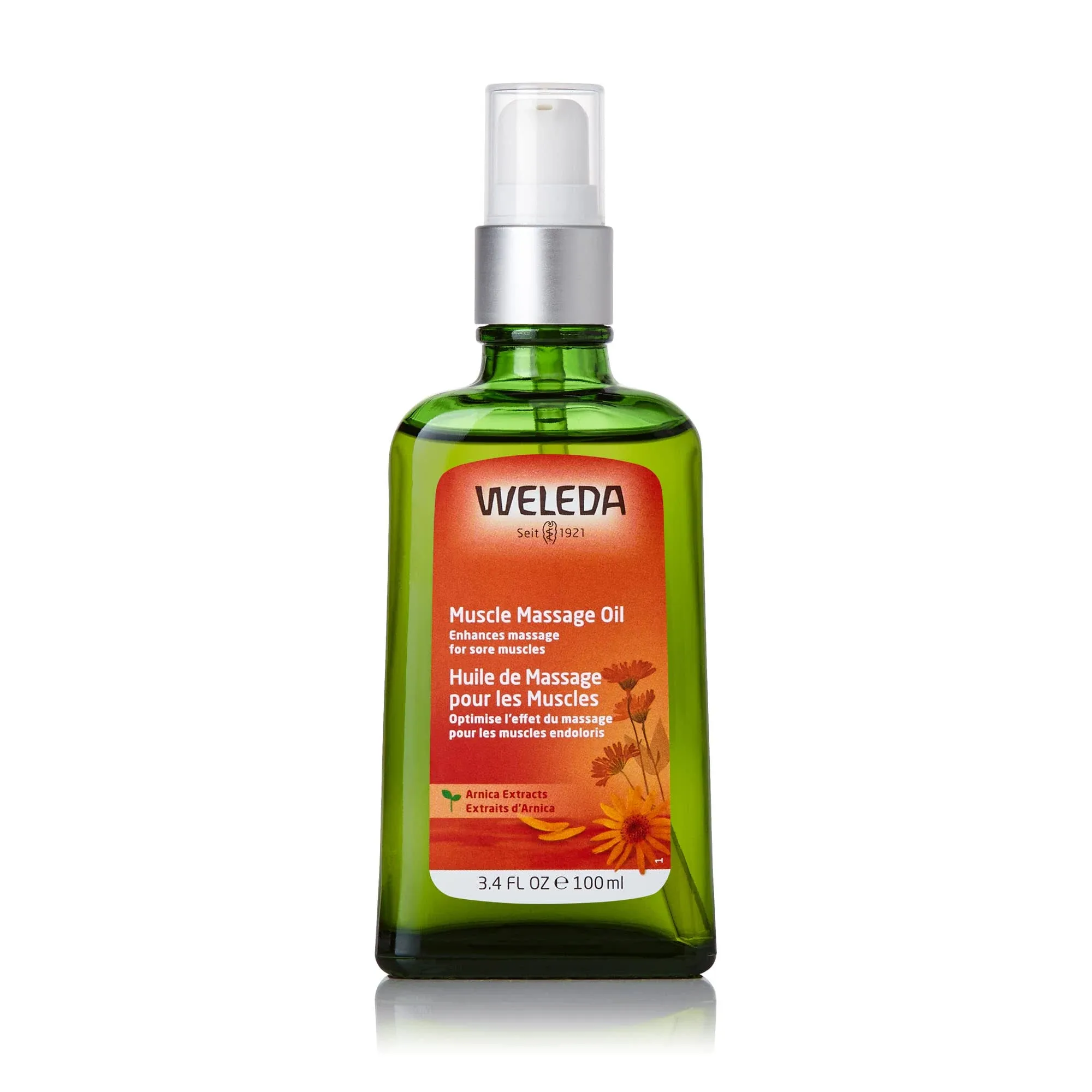 Weleda Massage Oil, Arnica, Natural Skincare ,3.4 Fluid Ounce