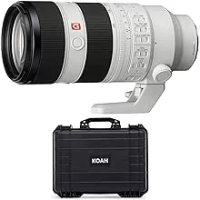 Sony FE 70-200mm F2.8 GM OSS II Full-Frame Constant-Aperture Telephoto Zoom Lens (SEL70200GM2) Bundle with Weatherproof Hard Case with Customizable Foam (18 x 14 x 7 Inch) (2 Items)Sony FE 70-200mm F2.8 GM OSS II Full-Frame Constant-…