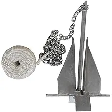 Marinenow Deluxe Portable 13 lb Fluke Style Anchor Kit