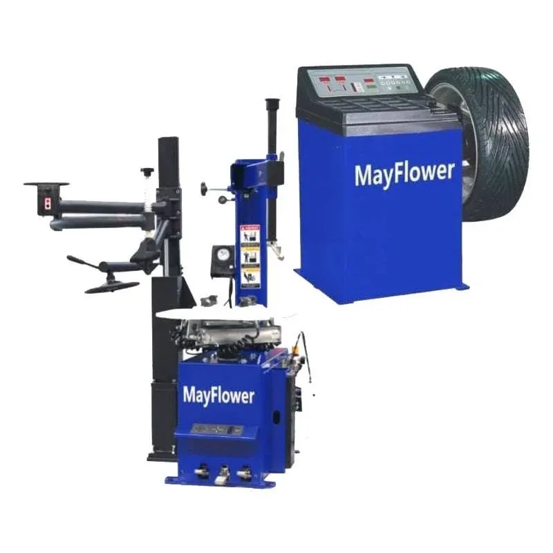 Mayflower Automatic Tire Changer Wheel Changers Machine Rim Balancer Combo 960 680