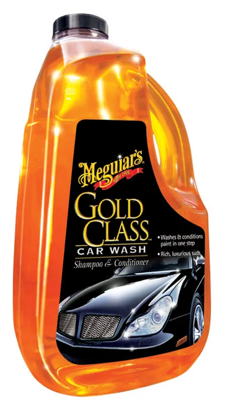 Meguiar's Gold Class Car Wash, Car Wash Foam for Car Cleaning – 64 Oz Container