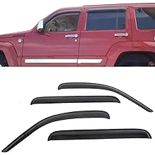 Ikon Motorsports Jeep Liberty Window Visor