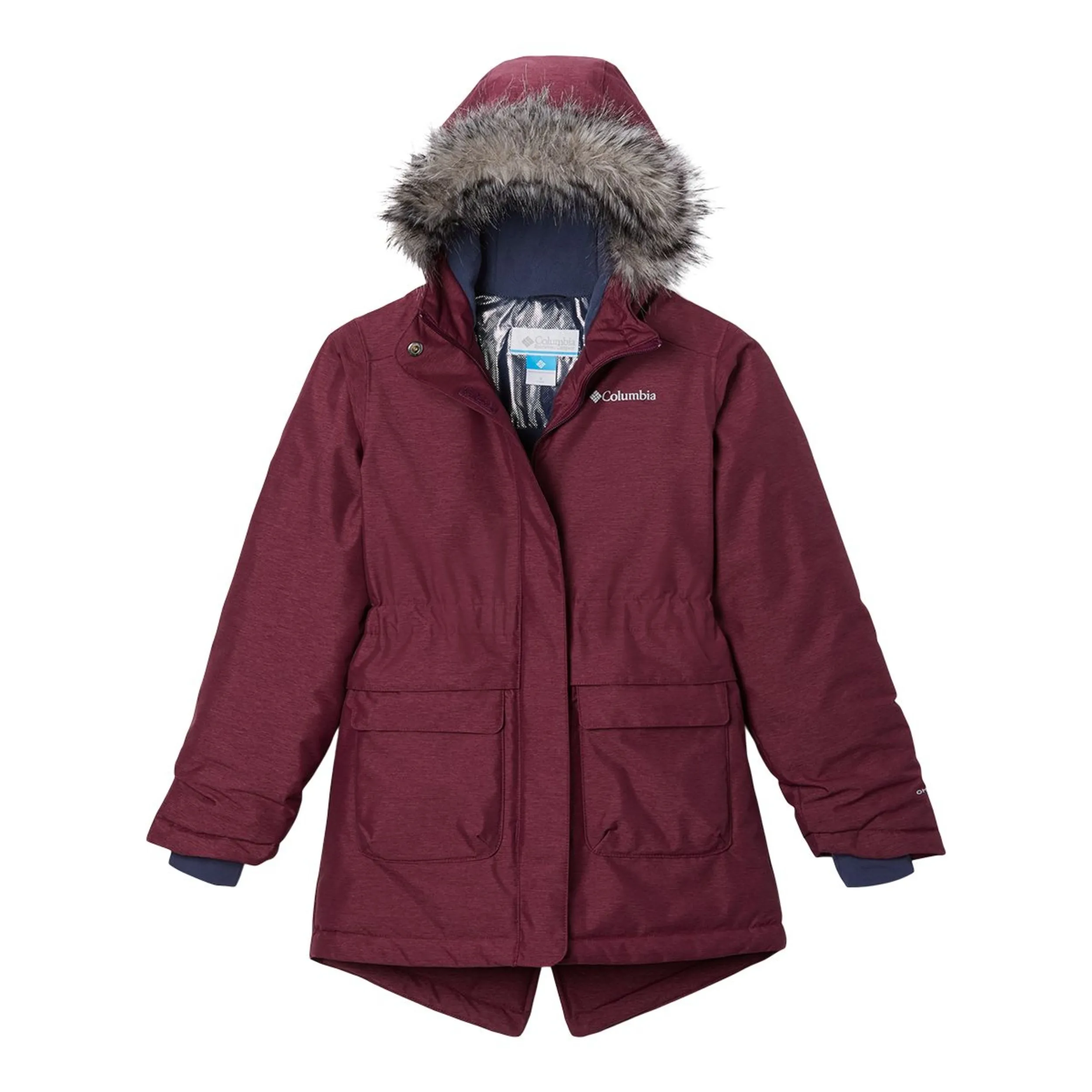 Columbia Girls' Nordic Strider Winter Jacket/Parka, Kids', Insulated, Waterproof, Hooded