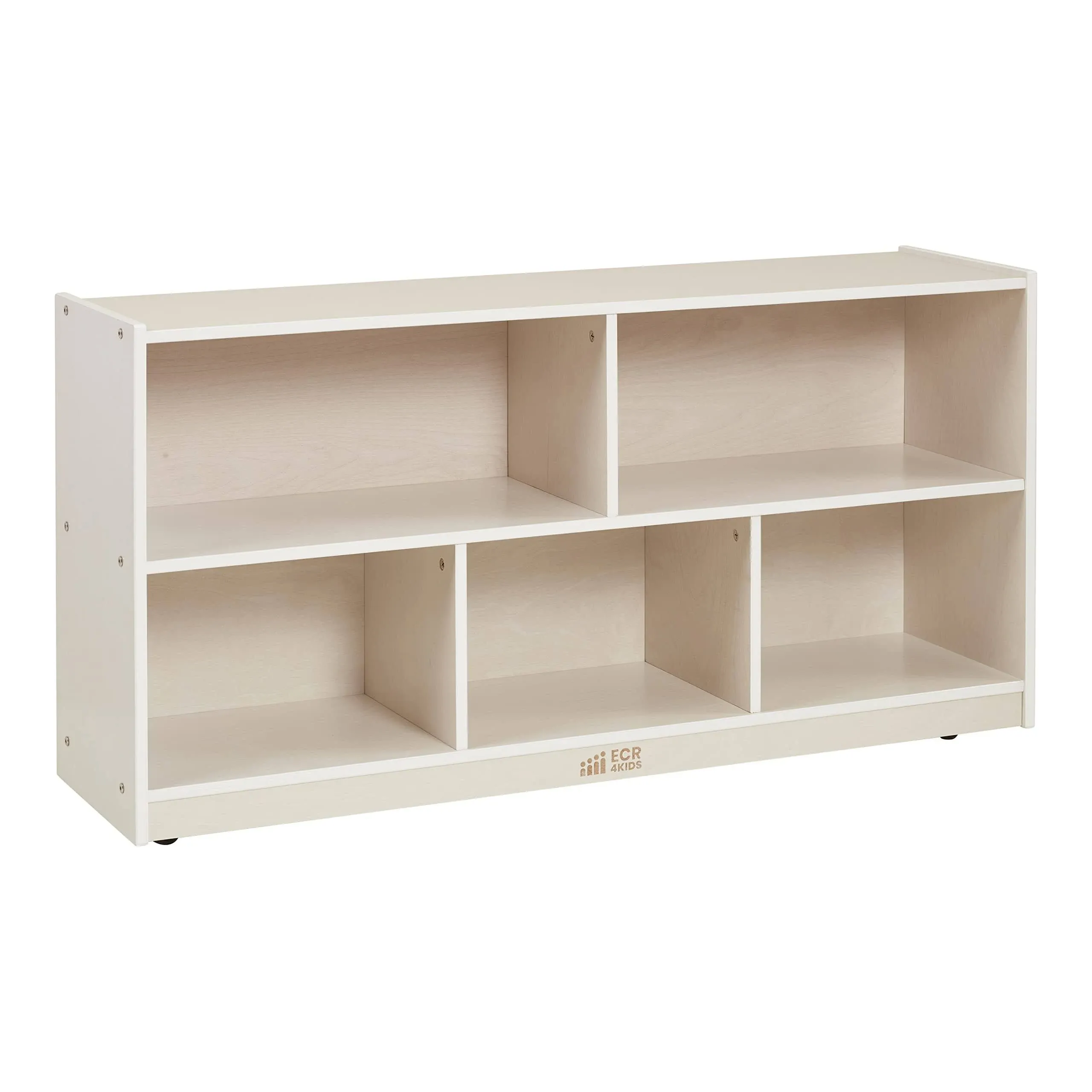 Ecr4kids 5-Compartment Mobile Storage Cabinet