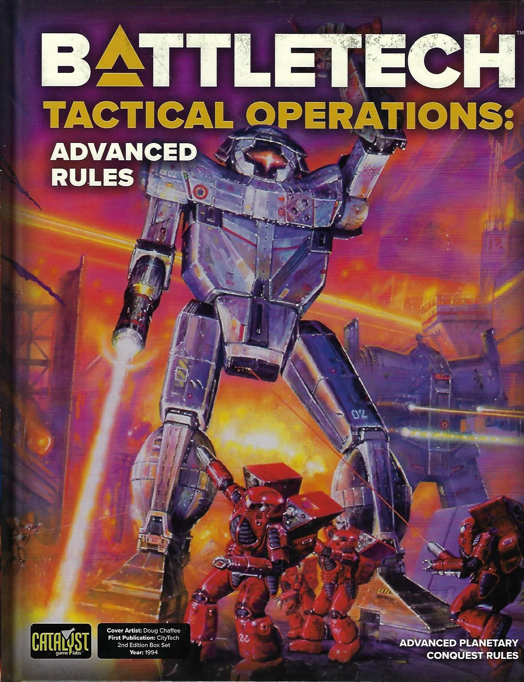 Classic BattleTech: Tactical Operations - Advanced Rules