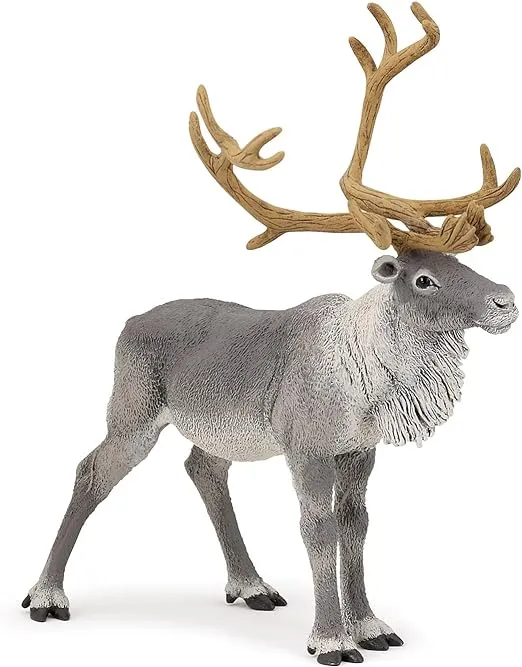 Papo Standing Reindeer Toy Figure