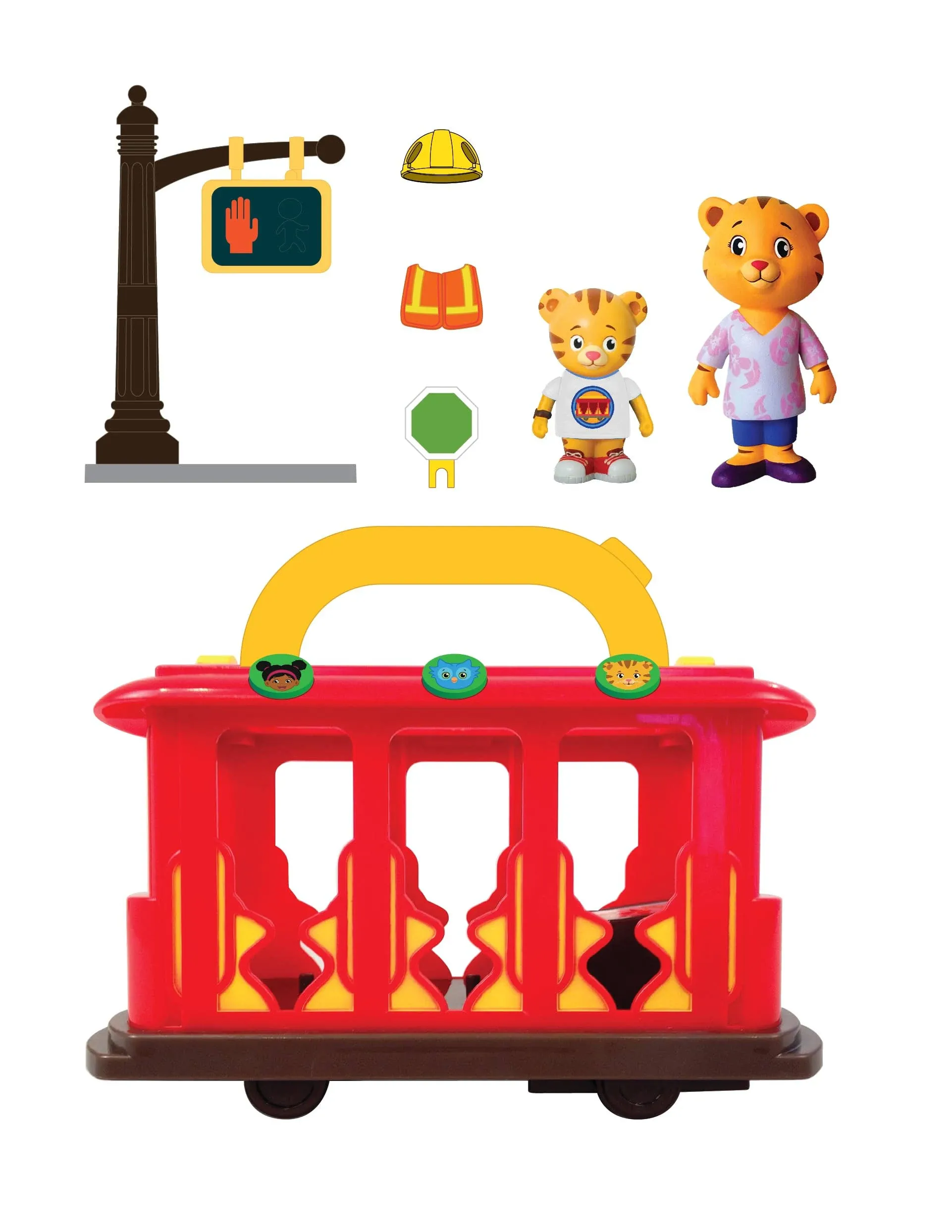 Daniel Tiger's Neighborhood Deluxe Electronic Trolley