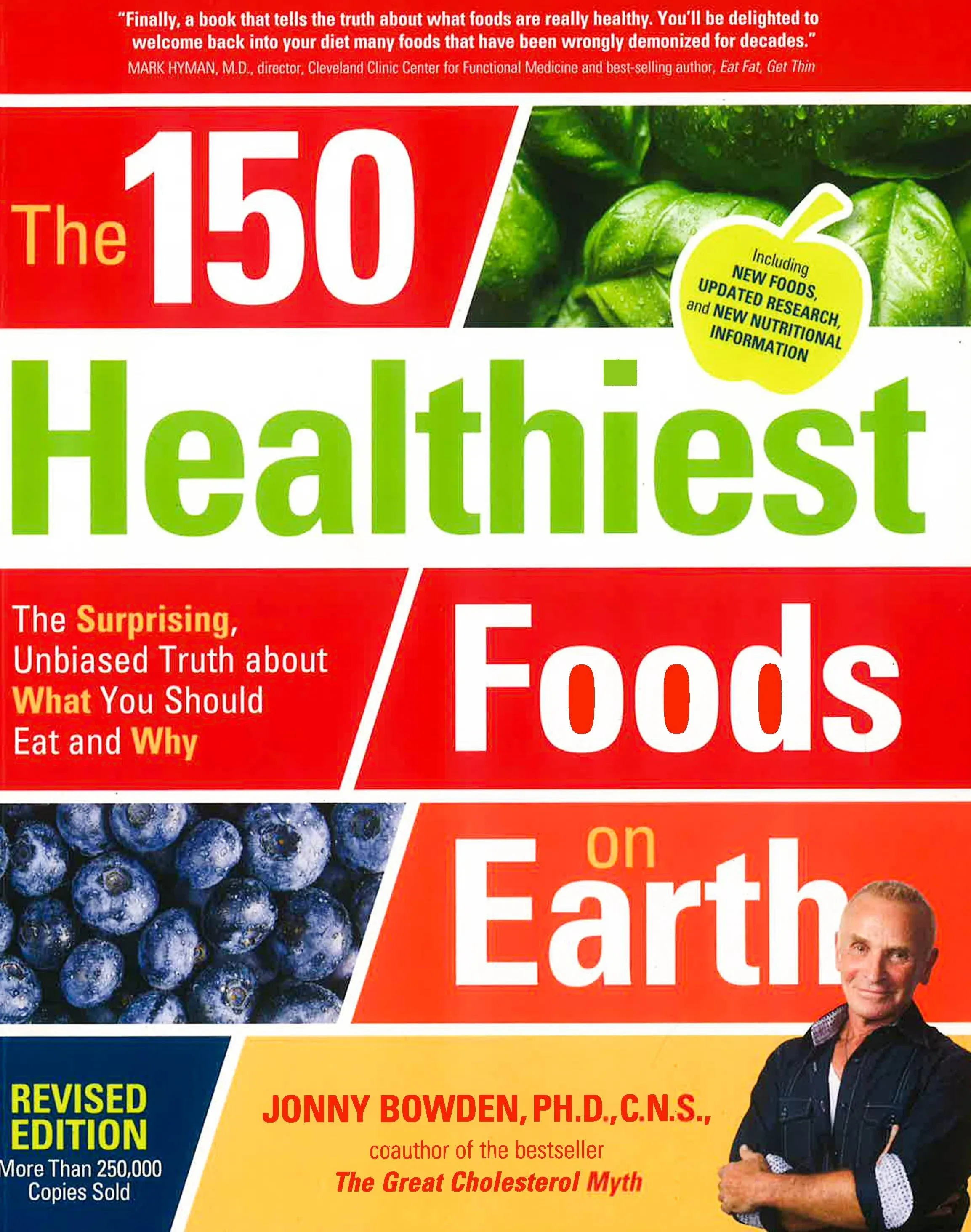 The 150 Healthiest Foods on Earth Jonny Bowden Brand New Paperback Book WT61379