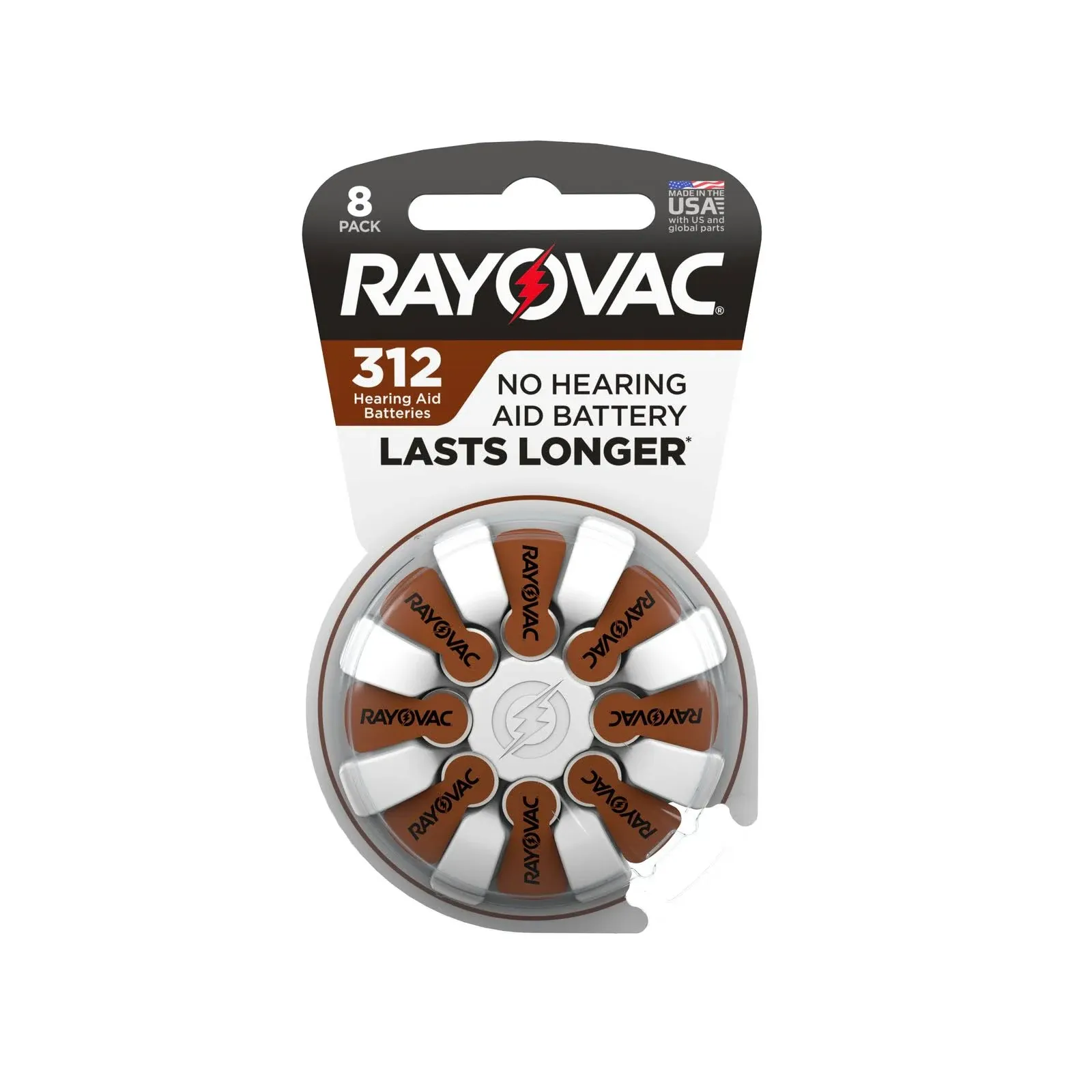 Rayovac Size 312 Hearing Aid Batteries