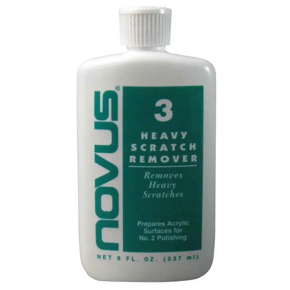 Novus #3 Heavy Scratch Remover - 8 fl oz bottle