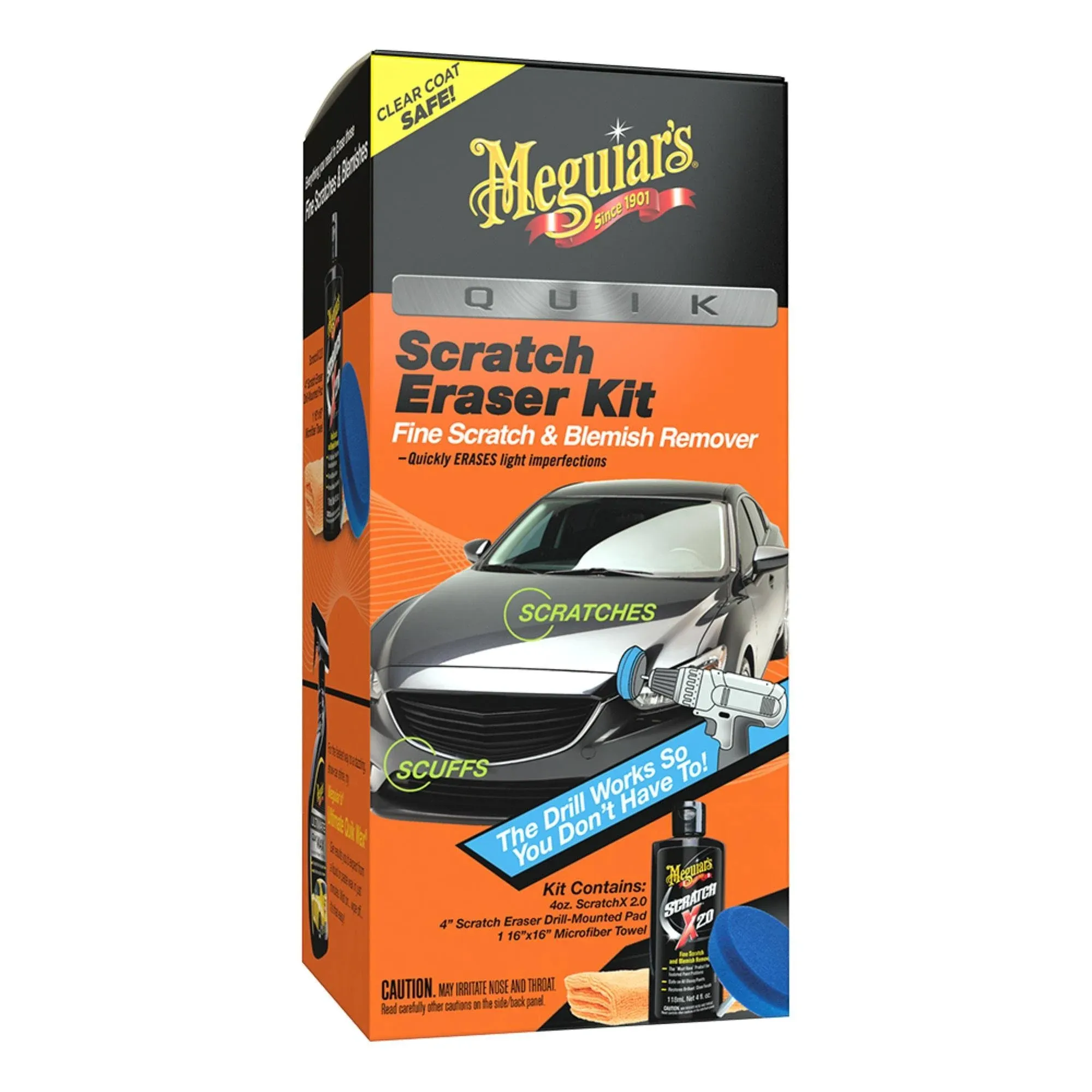 Meguiars G190200eu Scratch Removal Kit to Remove Light Car Scratches