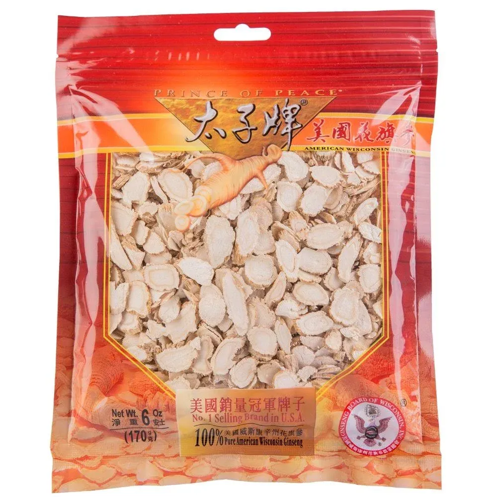 Prince of Peace American Ginseng Slices