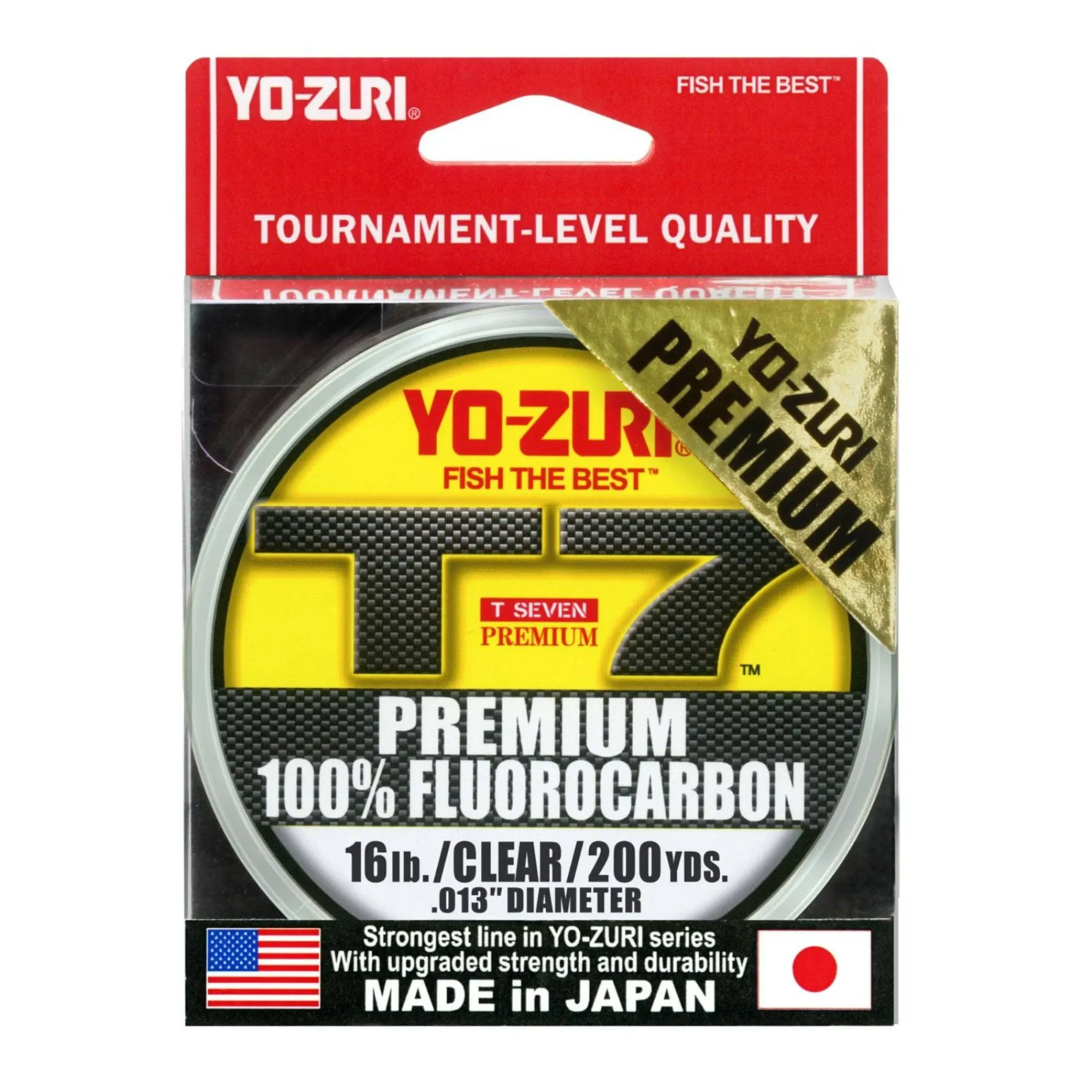 Yo-Zuri T-7 Premium Fluorocarbon Line       — 6 models