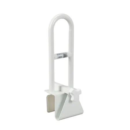 Bathtub Safety Rail Adjustable Shower Grab Bar - White Medical Bathtub Handle Grab Bars for Bathroom, Safety Handle Rail Heavy Duty for Seniors and Elderly