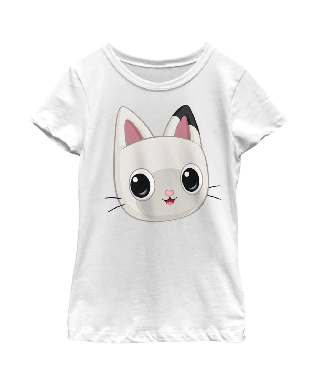 Girl's DreamWorks Gabby's Dollhouse Pandy Big Face T-Shirt