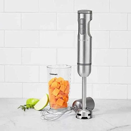 Cuisinart HB-800PC 300 Watt Immersion Hand Blender with Storage Case - Silver