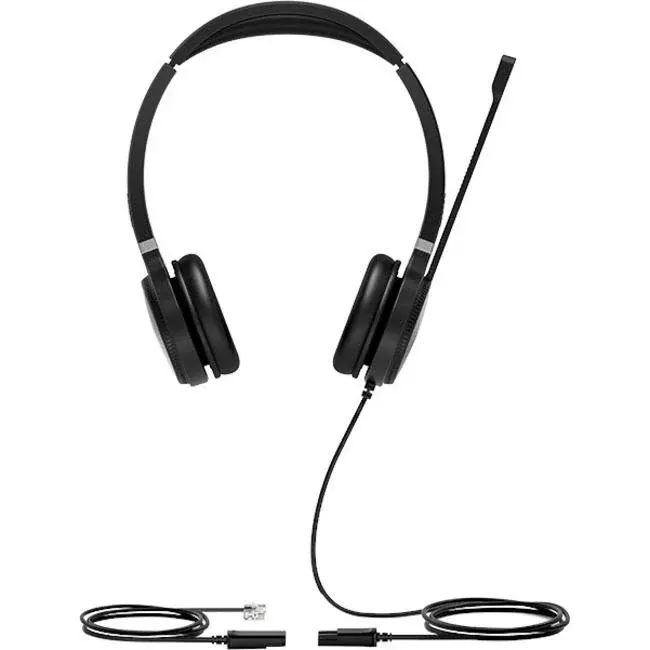 Yealink YHS36 Dual Headset - Stereo - Quick Disconnect - Wired - 32 Ohm - 20 Hz