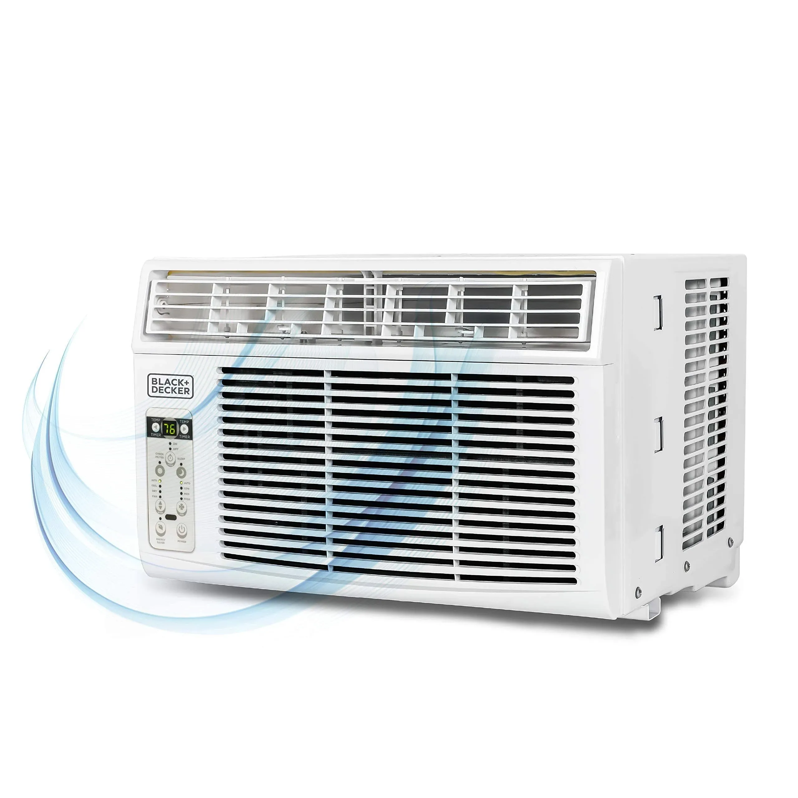 Black & Decker 6000 BTU Window Air Conditioner with Remote, White