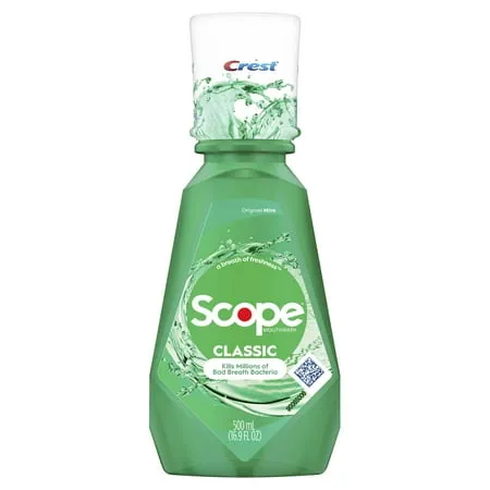 Crest Scope Classic Mint Mouthwash