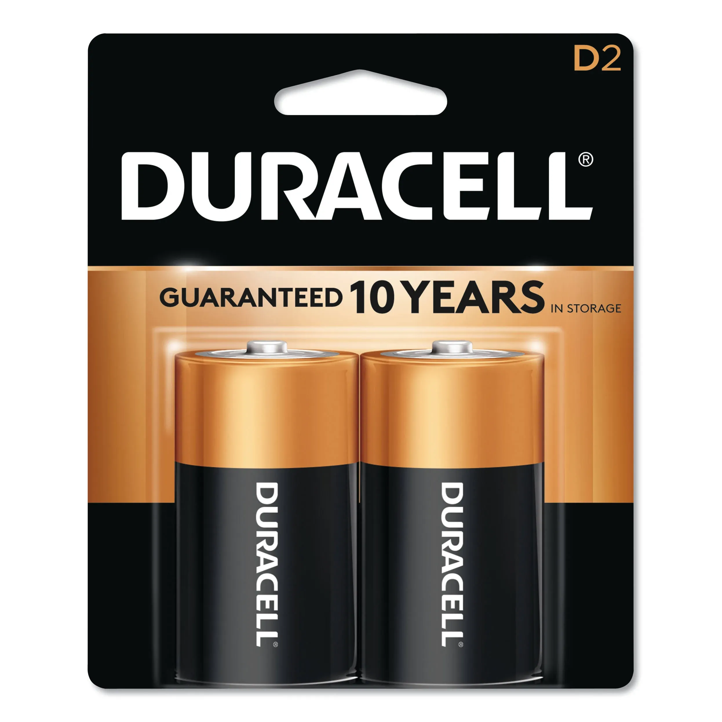 Duracell Batteries, Alkaline, D, 4 Pack - 4 batteries