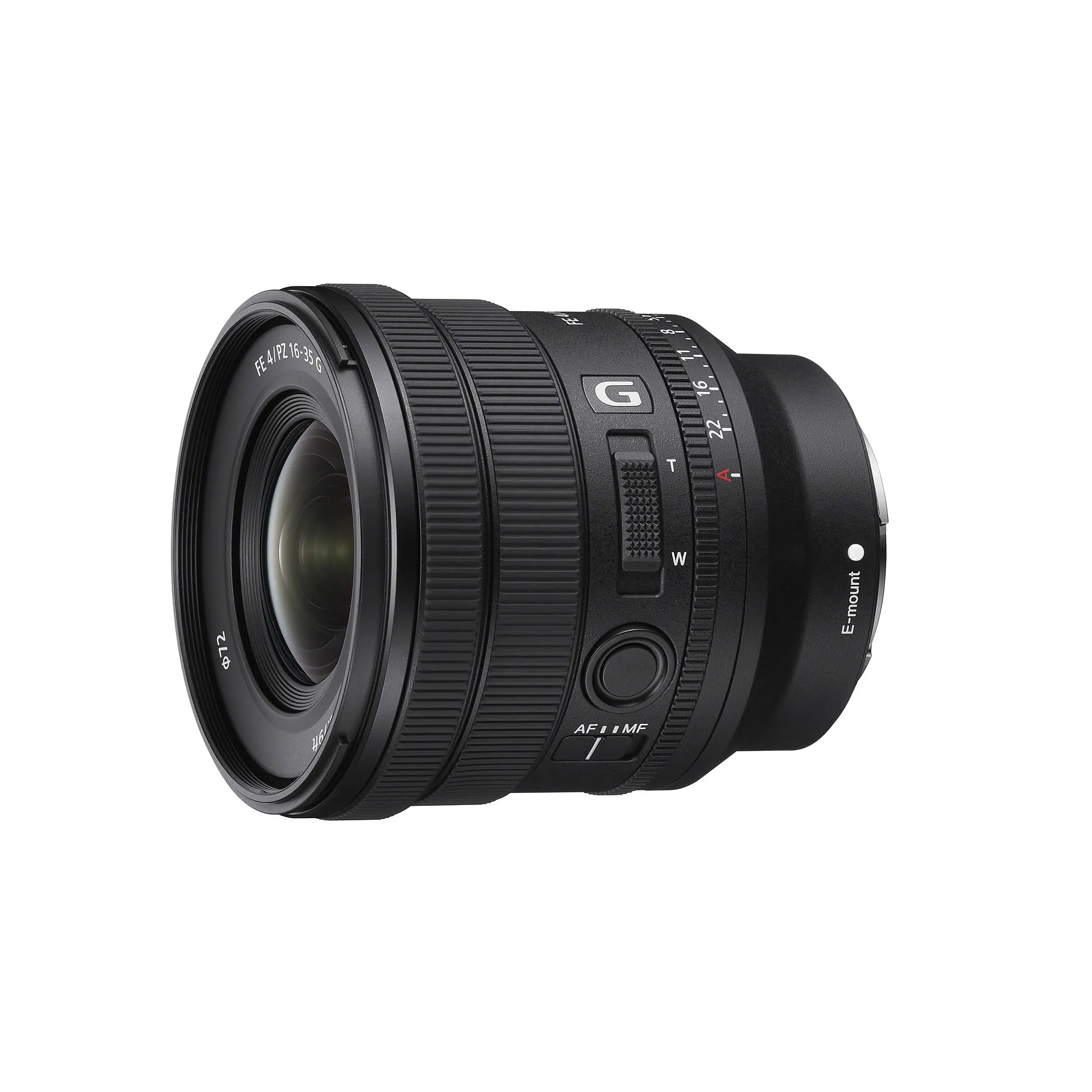 Sony SELP1635G FE PZ 16-35mm F4 G Full-frame Constant-Aperture Wide-Angle Power Zoom G Lens - Sony E-mount - 0.23x - Body-Integrated - Black