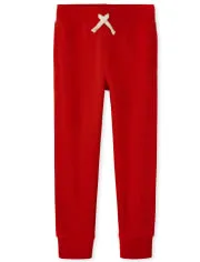 Boys Uniform Active Fleece Jogger Pants - cupids arrow