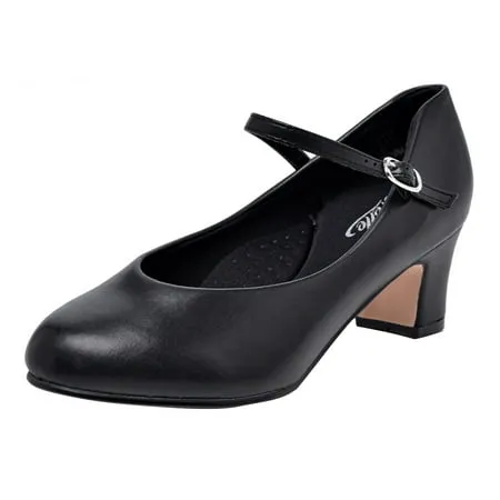 Stelle Zapatos de carácter para mujer, zapatos de baile de 1.5"/2" con correa de tobillo, tacones de baile para sala de baile, salsa, tango, flamenco, latín