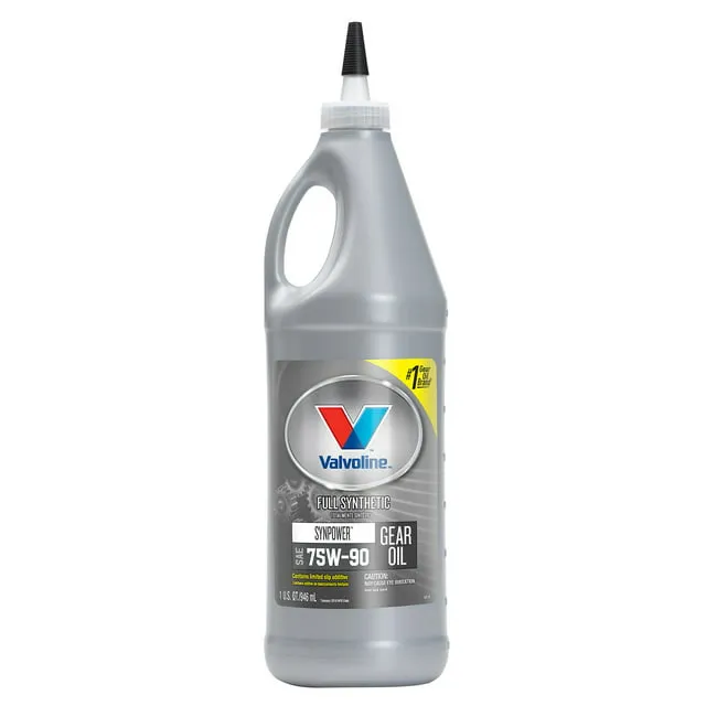 Aceite para engranajes VALVOLINE VV975, totalmente sintético, 32 OZ, 75 W-90 4 NPL1-