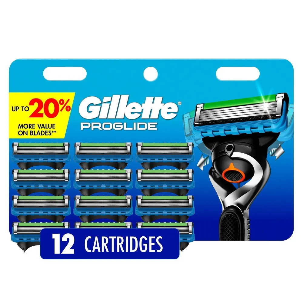 Gillette Fusion5 ProGlide Men's Razor Blade Refills, 4 Count, Mens Razors / Blades