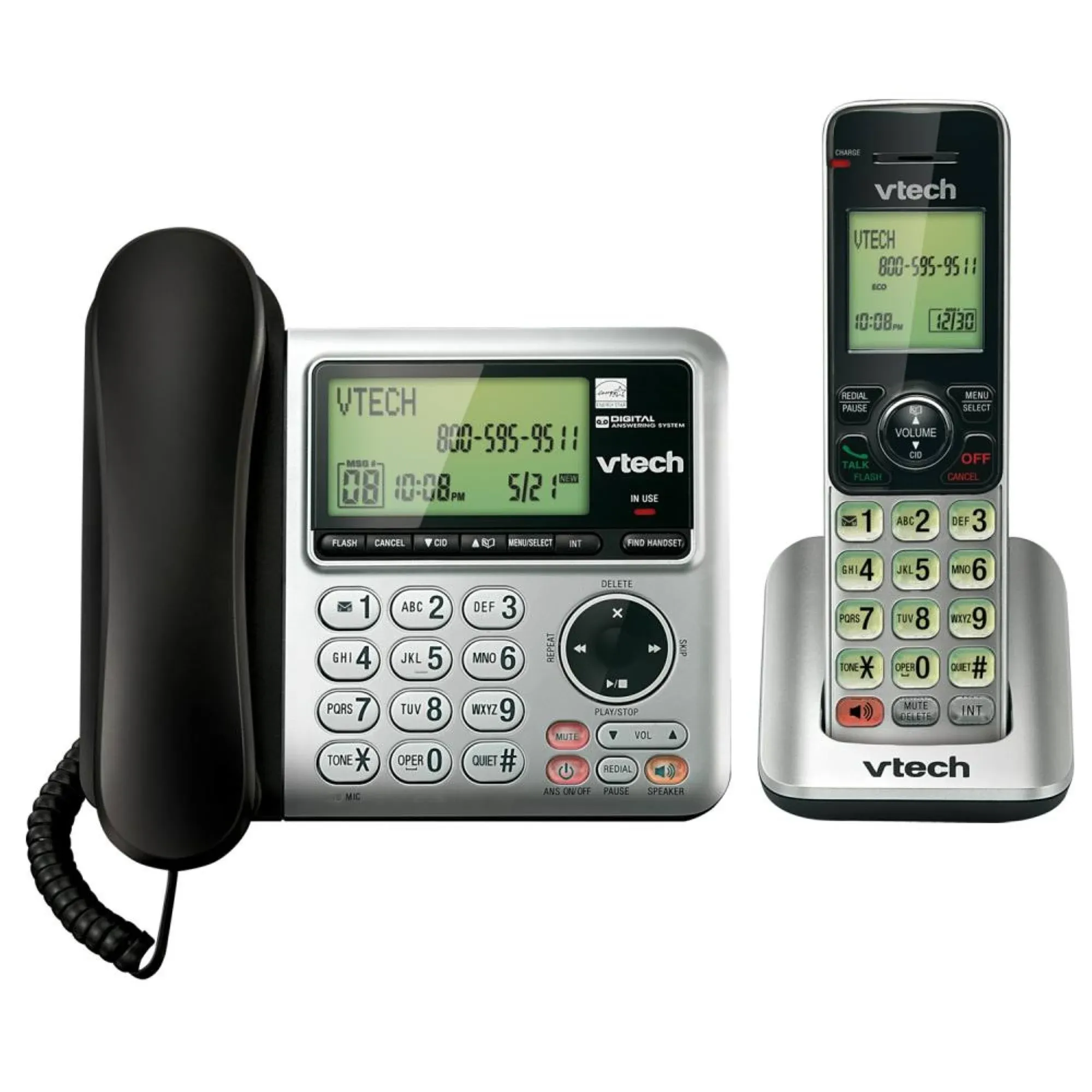 VTech CS6649 Expandable Phone System with Handset