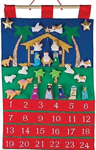 Nativity Fabric Advent Calendar