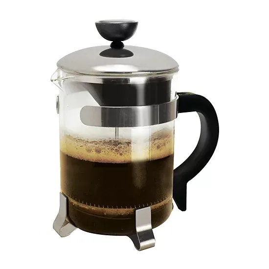 Primula Classic Stainless Steel French Press Coffee Maker, 4 Cup, Chrome