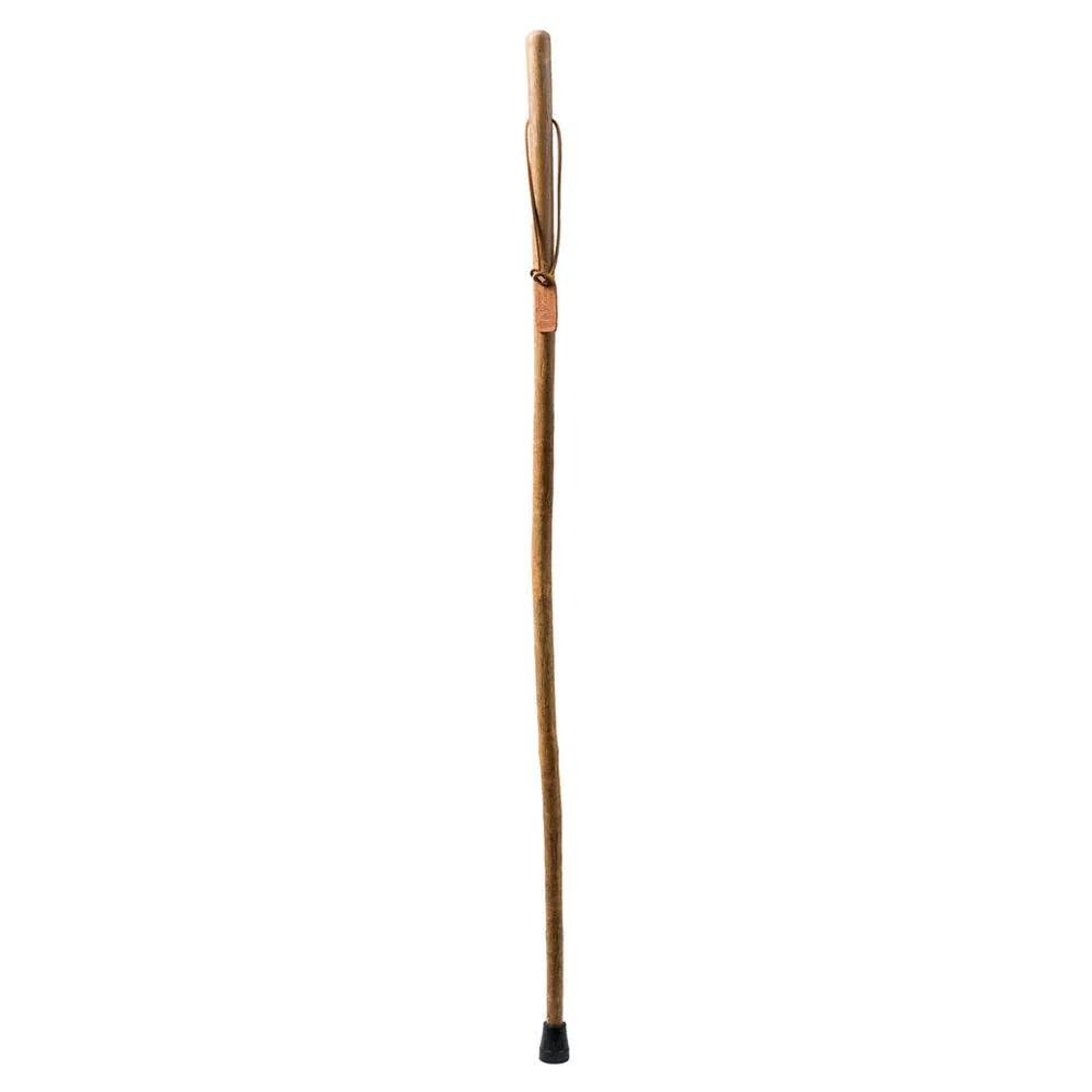 BRAZOS WALKING STICKS Walking Stick: Walking Stick, Std, Single, Wood, Rubber Bottom Tip, 48 in