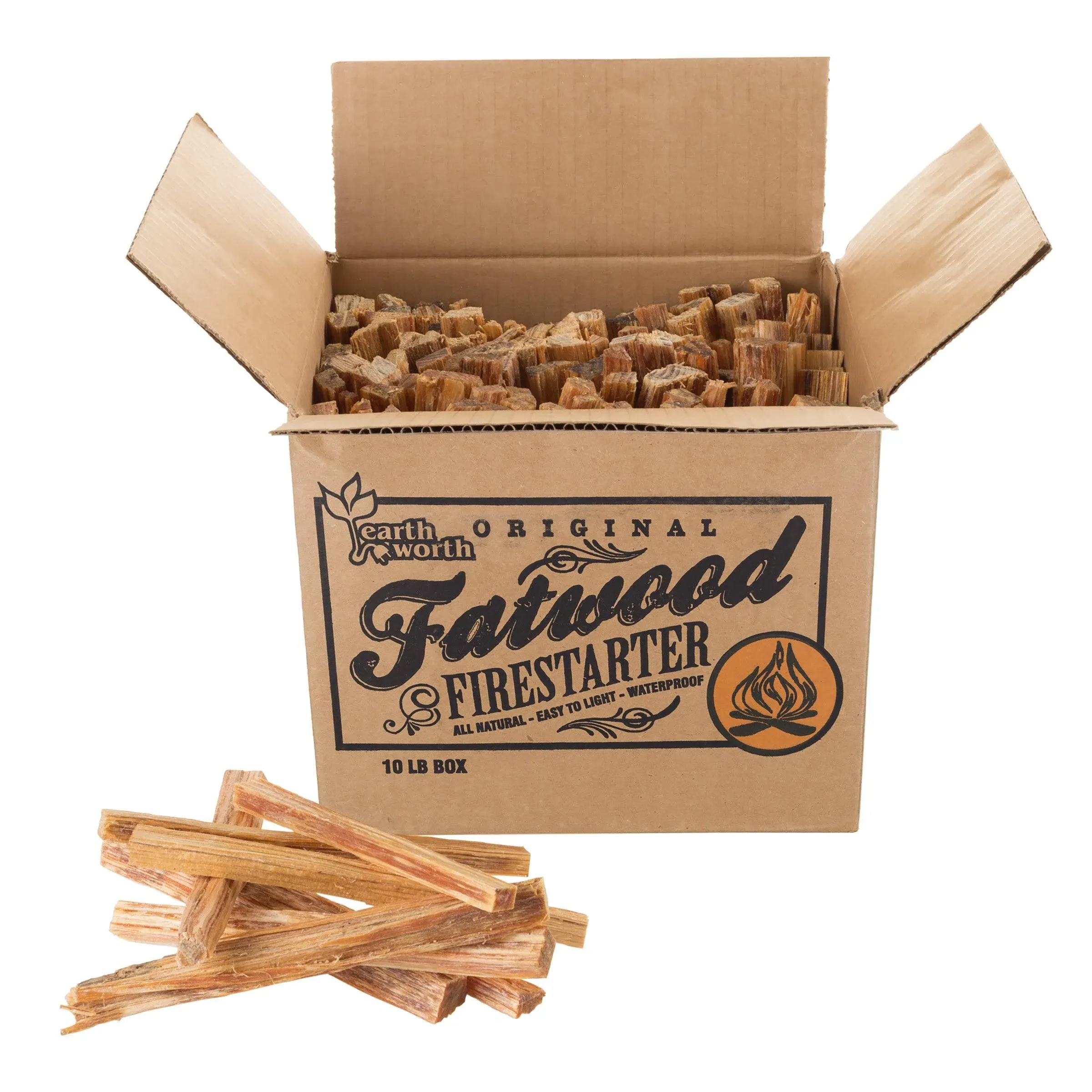 Pure Garden Fatwood Firestarter Kindling Sticks