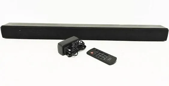 Insignia - 2.0-Channel Soundbar with Digital Amplifier - Black