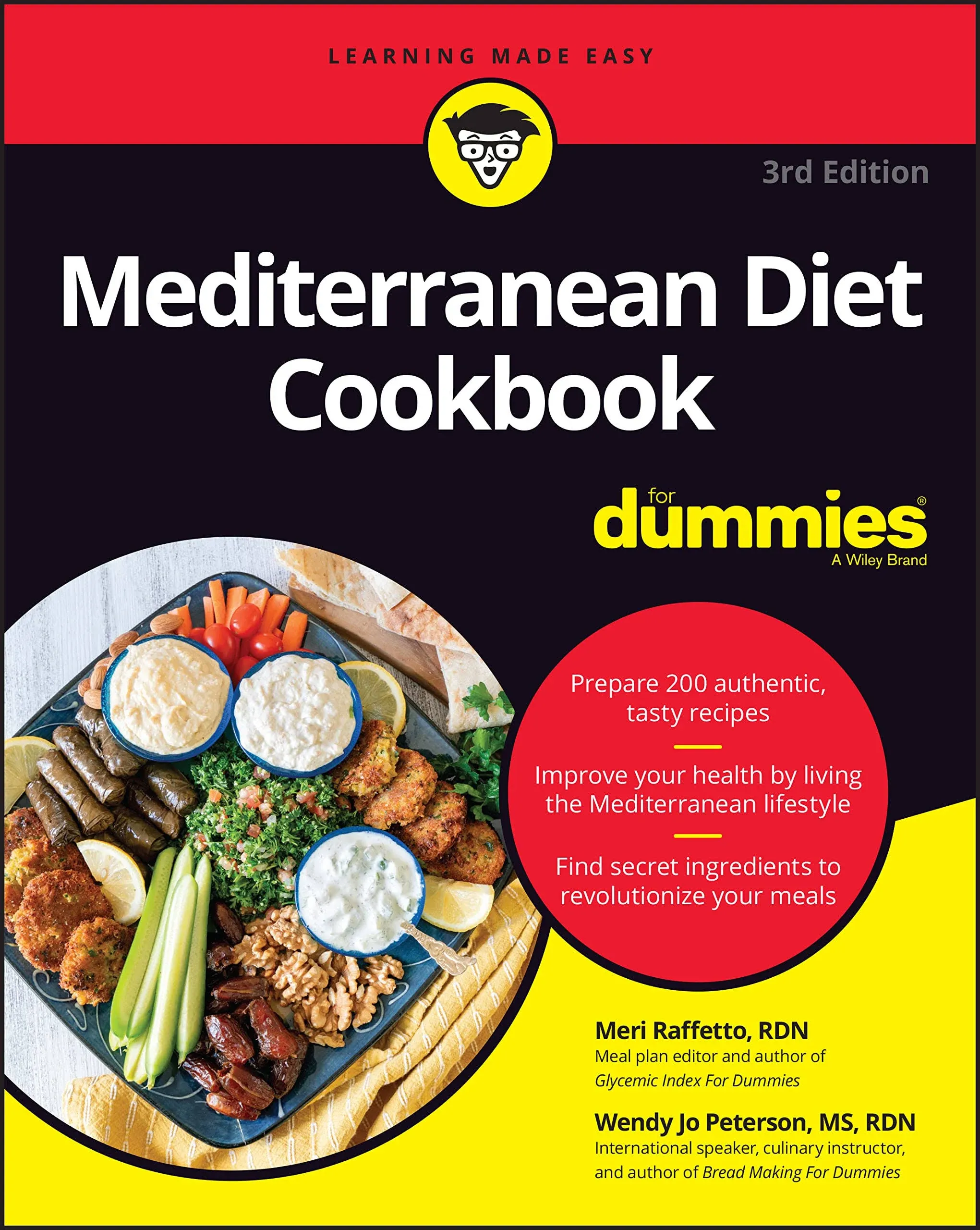 Mediterranean Diet Cookbook for Dummies (Paperback or Softback)