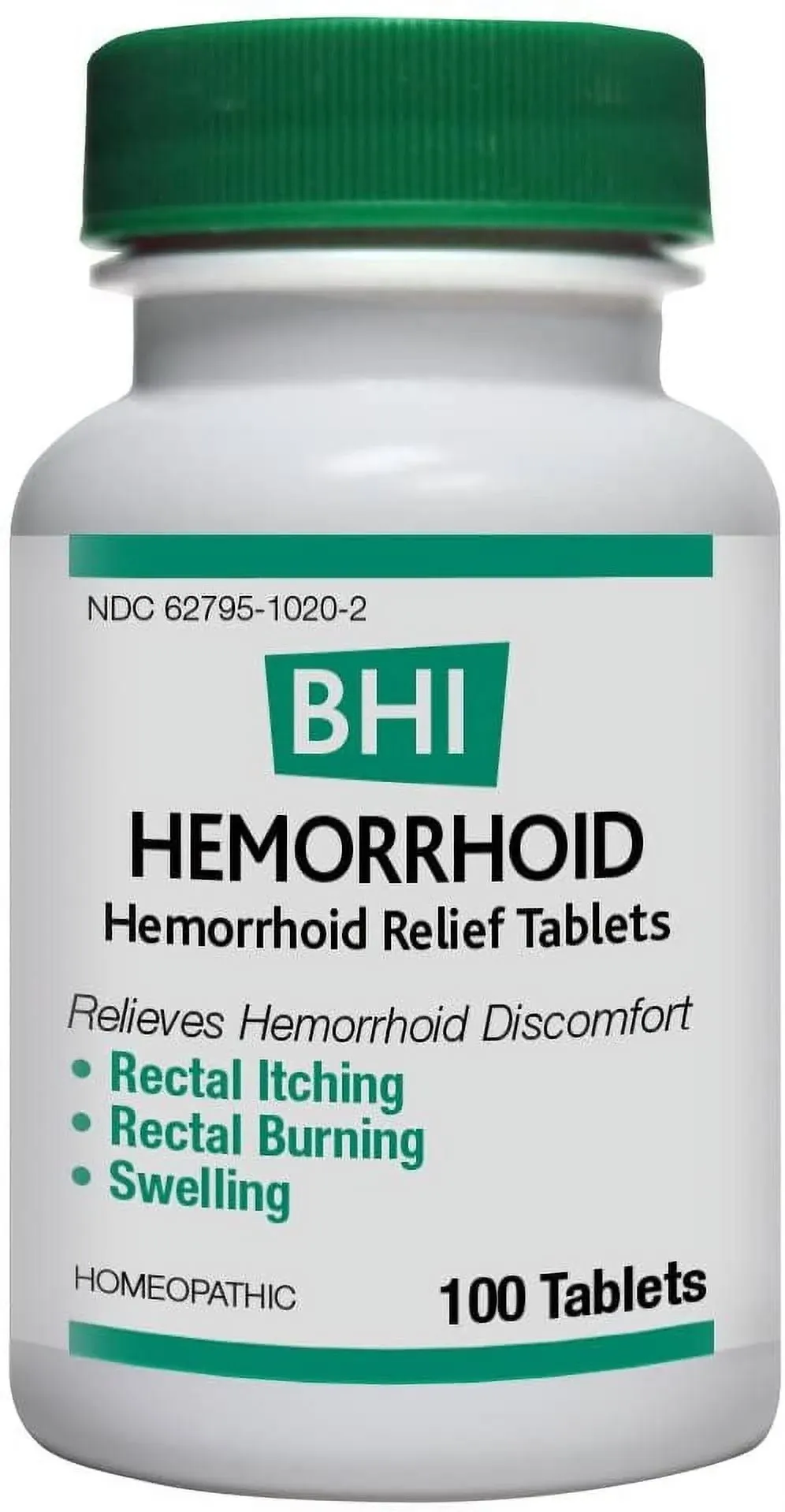 BHI Hemorrhoid Relief - 100 Tablets