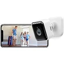 GNCC Indoor Security Camera Dog Camera 1080p w/Motion Detection, 2-Way Audio Siren, Night Vision, Cloud & SD Card Storage, Works w/Alexa & Google Home