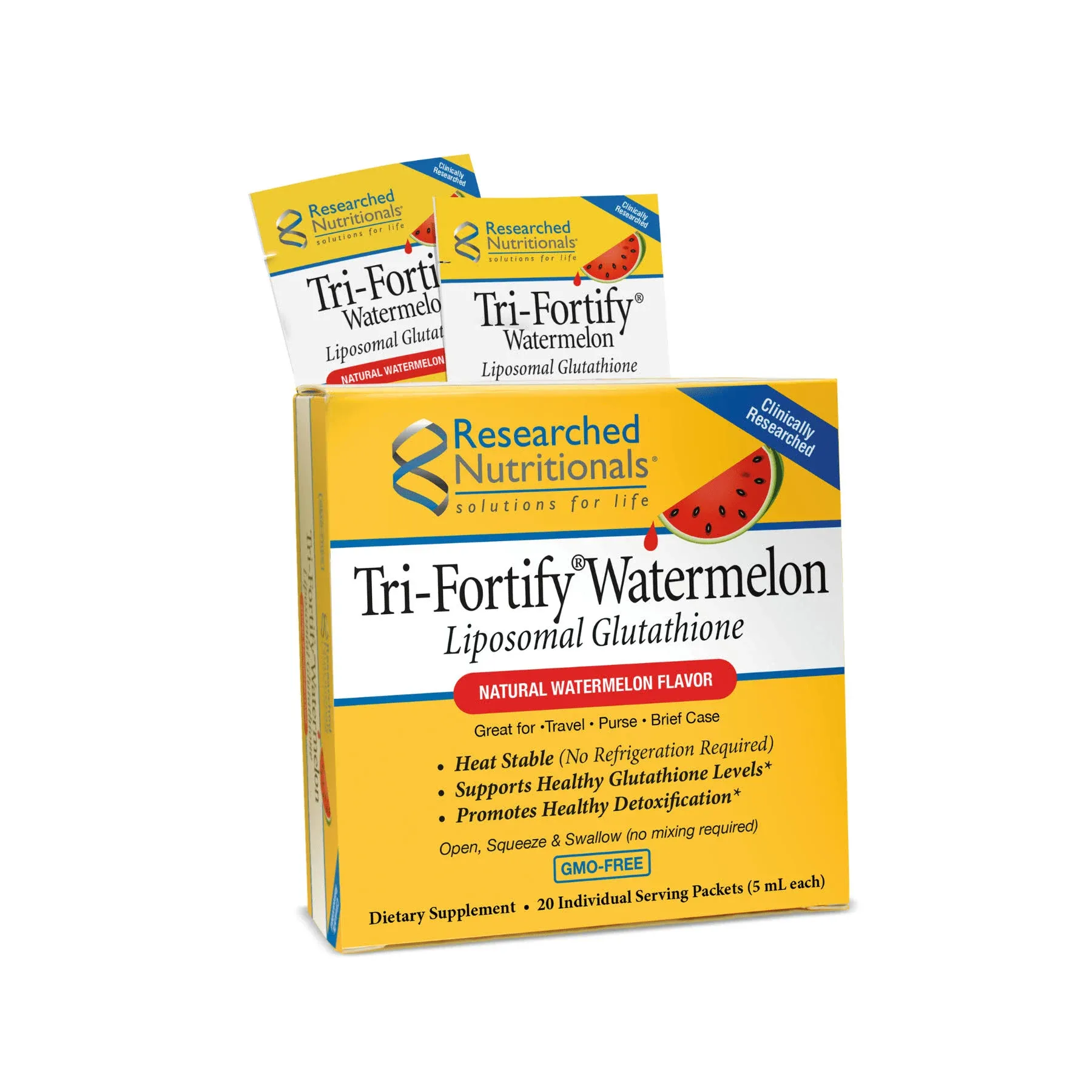 Researched Nutritionals Tri-Fortify Liposomal Glutathione