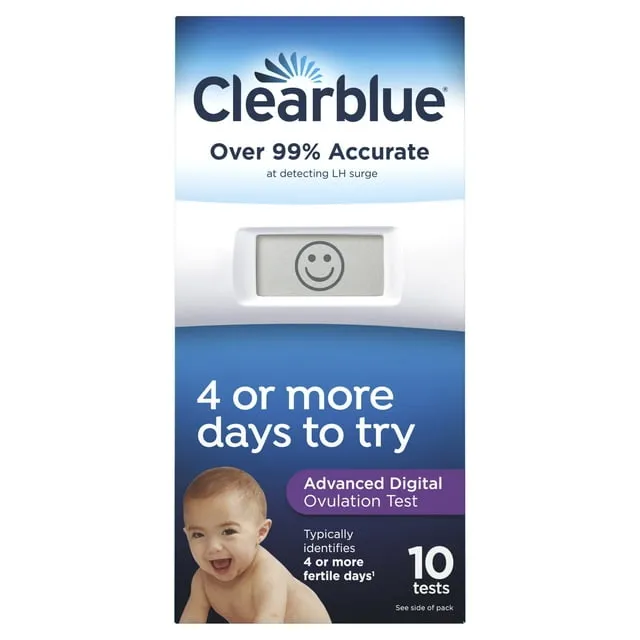 Clearblue Advanced Digital Ovulation Test - 10 Tests