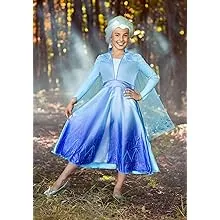 Disguise Disney Elsa Frozen 2 Deluxe Girls' Halloween Costume Blue, Small (4-6)Disguise Disney Elsa Frozen 2 Deluxe Girls' Halloween Cost…