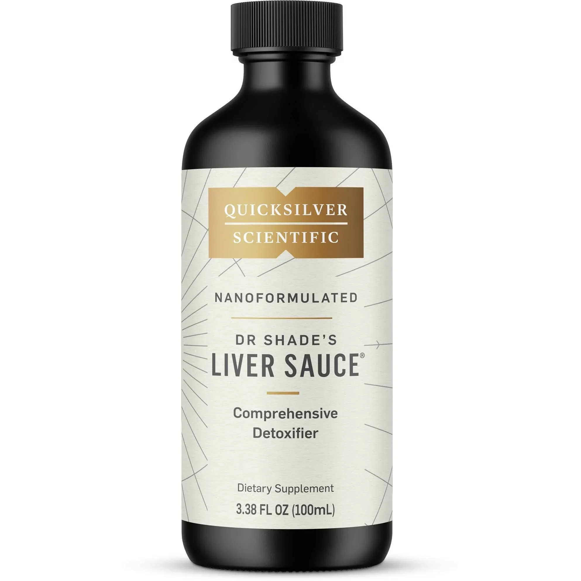 Quicksilver Scientific DR. SAHADE'S Dr. Shade’s Liver Sauce® Liver detox dietary supplement 100 ml, liquid