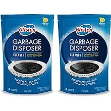 Glisten GLISTEN-DP06N-PB-2/PACK DP06N-PB Garbage Disposer Foaming Cleaner, Lemon Scent, 2-Pack (8 Uses), 2 Pack, Blue, 2 Count, 4.9 Ounce (Pack of 2), 9 OunceGlisten GLISTEN-DP06N-PB-2/PACK DP06N-PB Garbage…