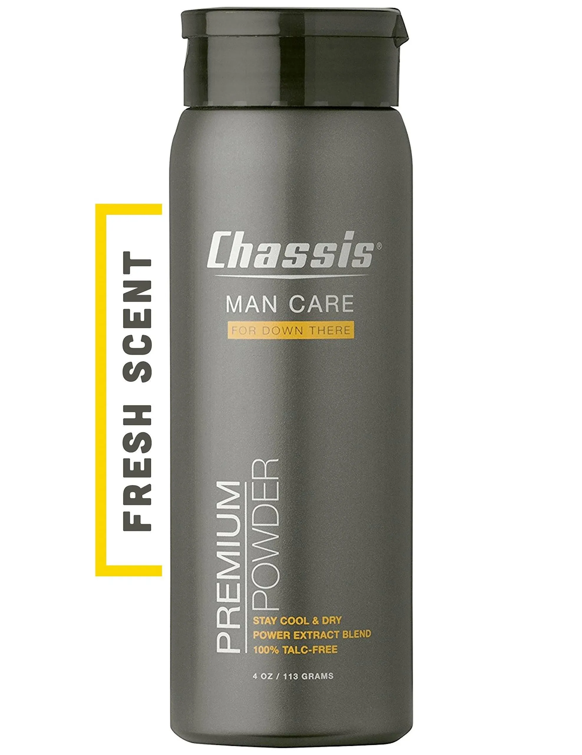 Chassis Premium Powder Original Fresh Scent, 4 oz