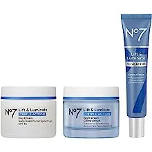 No7 Lift & Luminate Triple Action 3-Piece Skincare System - 3ct