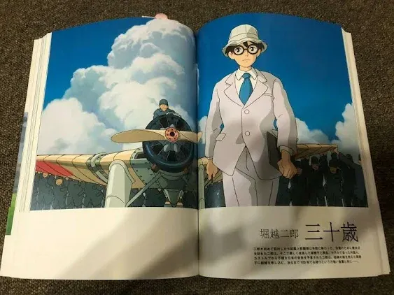 Used GHIBLI The Art of The Wind Rises KAZETACHINU Book Japan