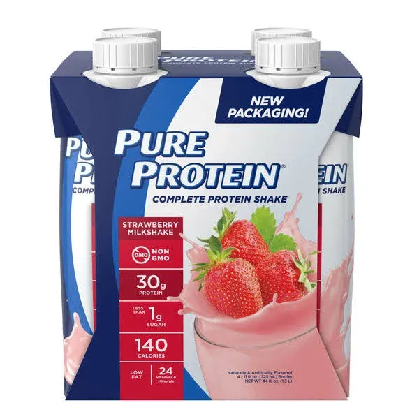 Pure Protein Strawberry Complete Protein Shake